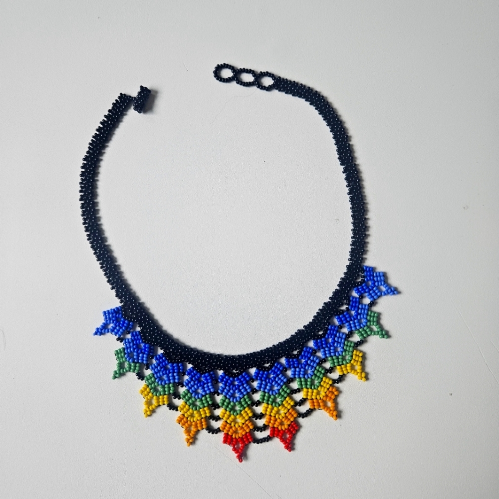 Handmade beaded necklace